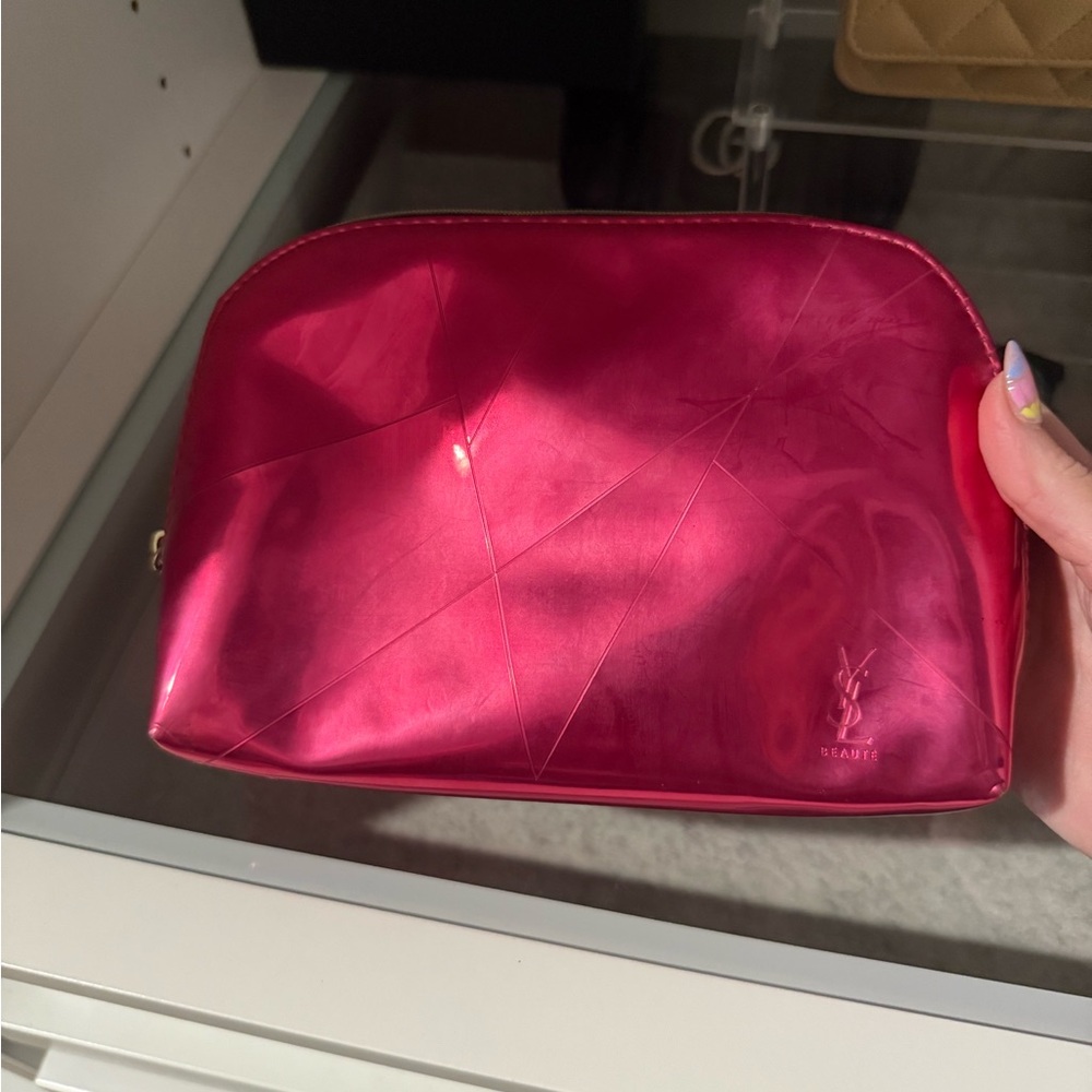 YSL beauty cosmetic bag